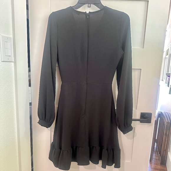 Altar'd State Black Wrap Style Dress, Size XS - Picture 3 of 4